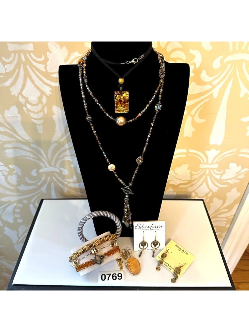Jewelry Lot Vintage Modern Necklace Bracelets Earring Sterling Silver Gemstones